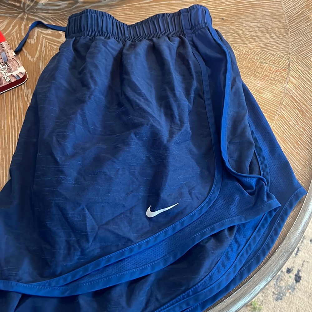 Blue women’s Nike shorts, size 1x